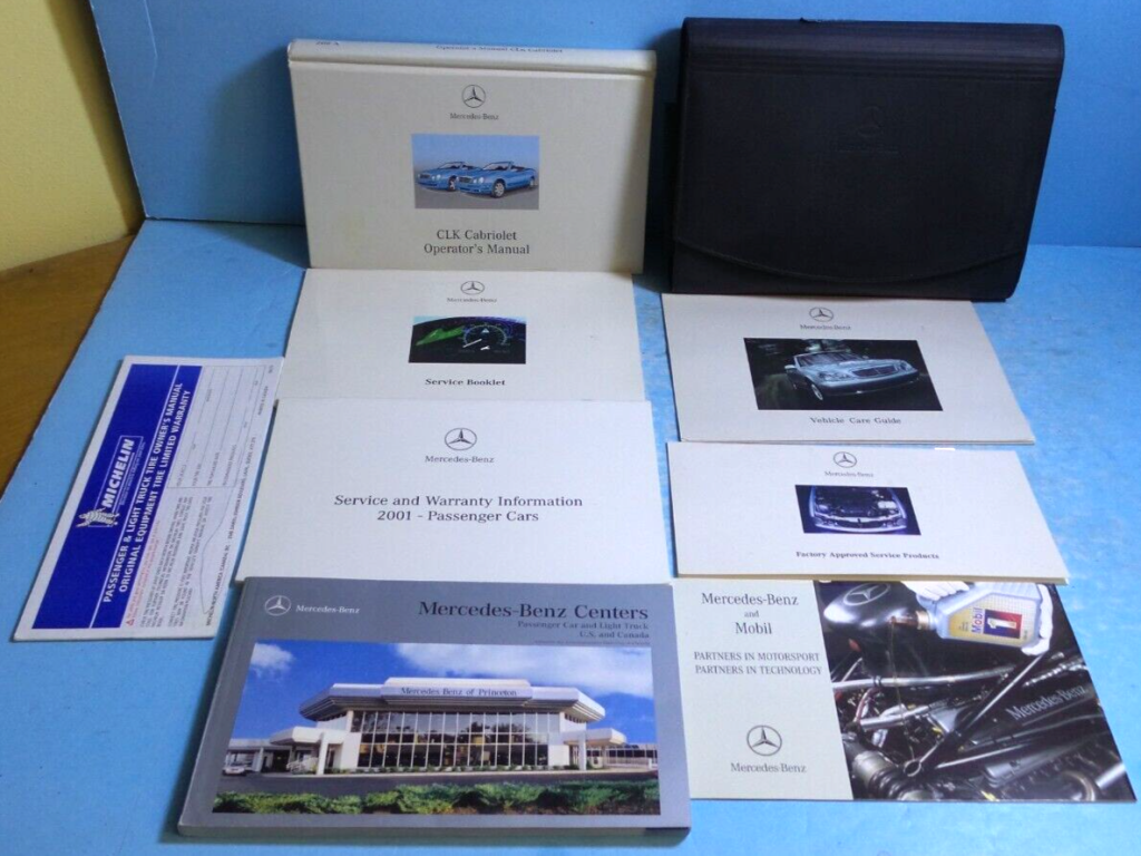 Picture of: 20 Mercedes Benz CLK Cabriolet/CLK /CLK  owners manual