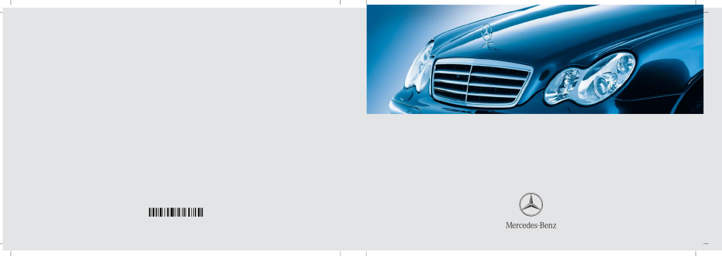 Picture of: Bedienungsanleitung Mercedes-Benz C MATIC () (1 Seiten)