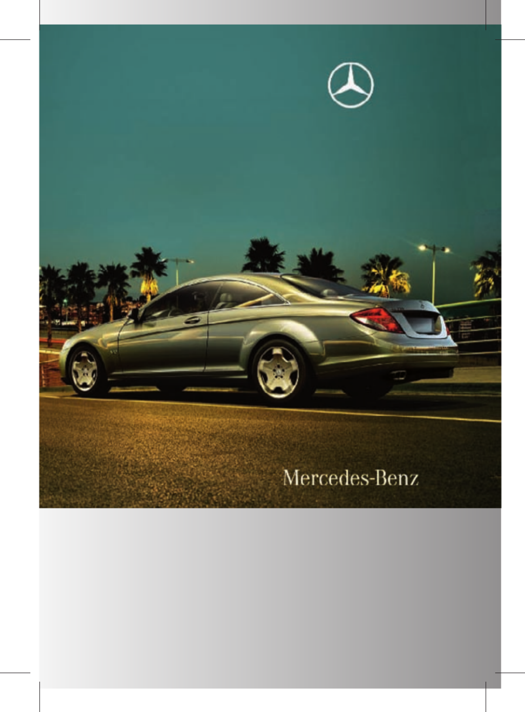 Picture of: Bedienungsanleitung Mercedes-Benz CL  MATIC () ( Seiten)