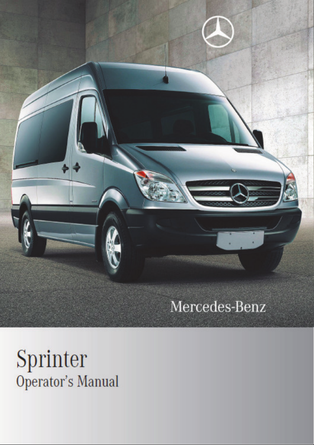 Picture of: Bedienungsanleitung Mercedes-Benz Sprinter () ( Seiten)