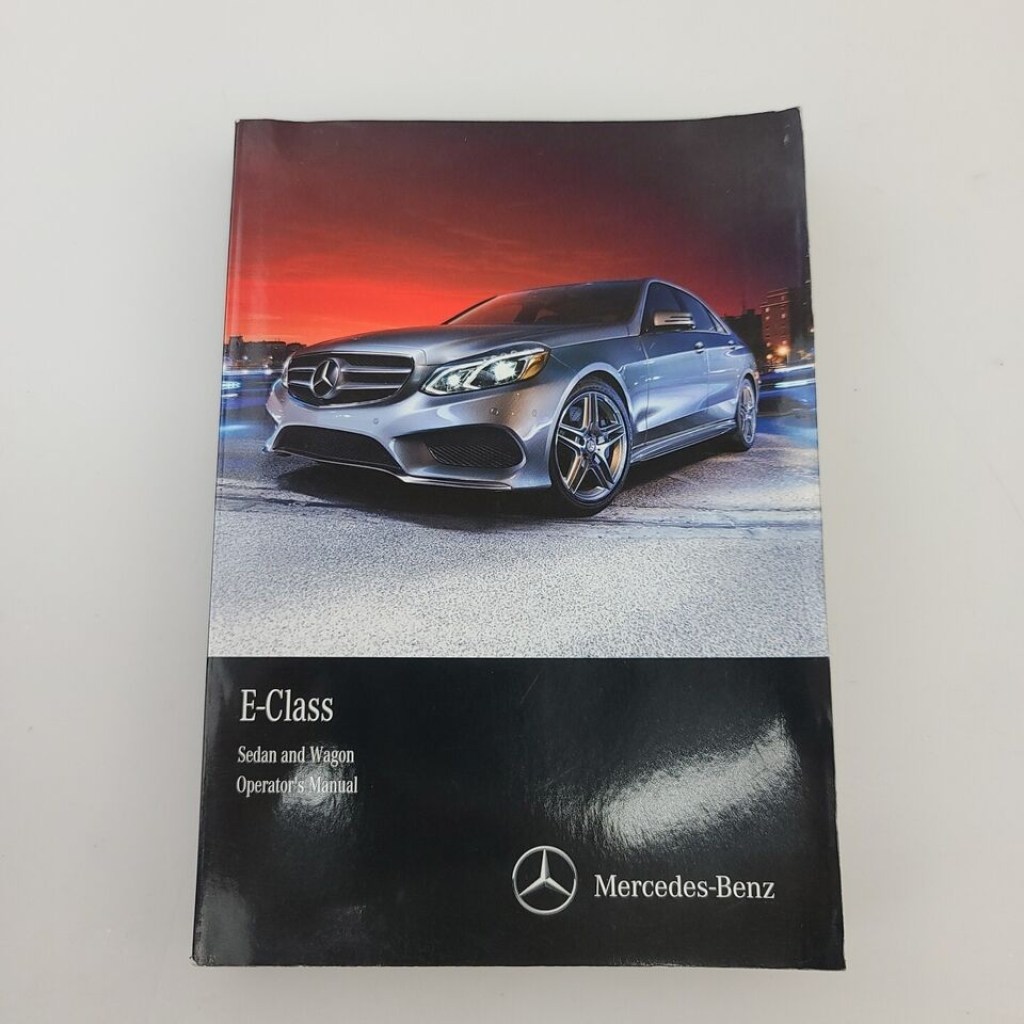 Picture of: For Mercedes E Class Sedan and Wagon Operators Owners Manual Handbook  Set  eBay