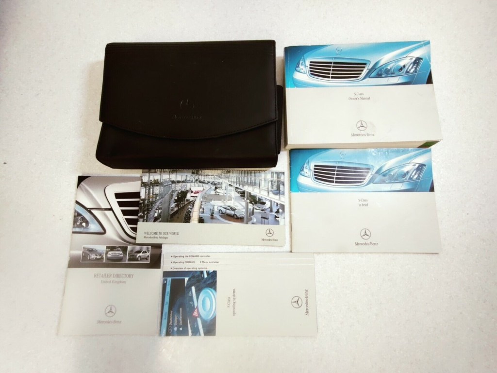 Picture of: GENUINE MERCEDES S-CLASS – OWNERS MANUAL
