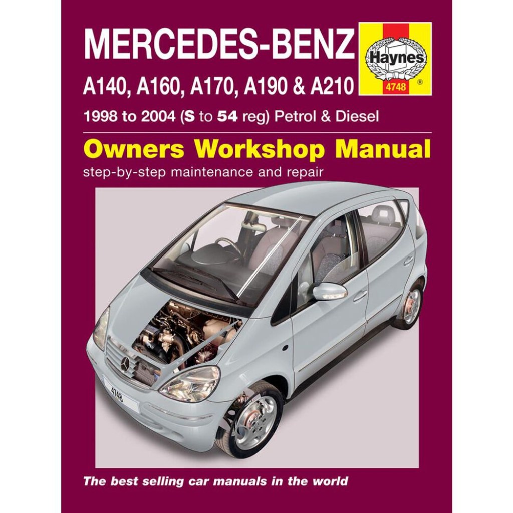 Picture of: Haynes Repair Manual – Mercedes-Benz A-Class W -,