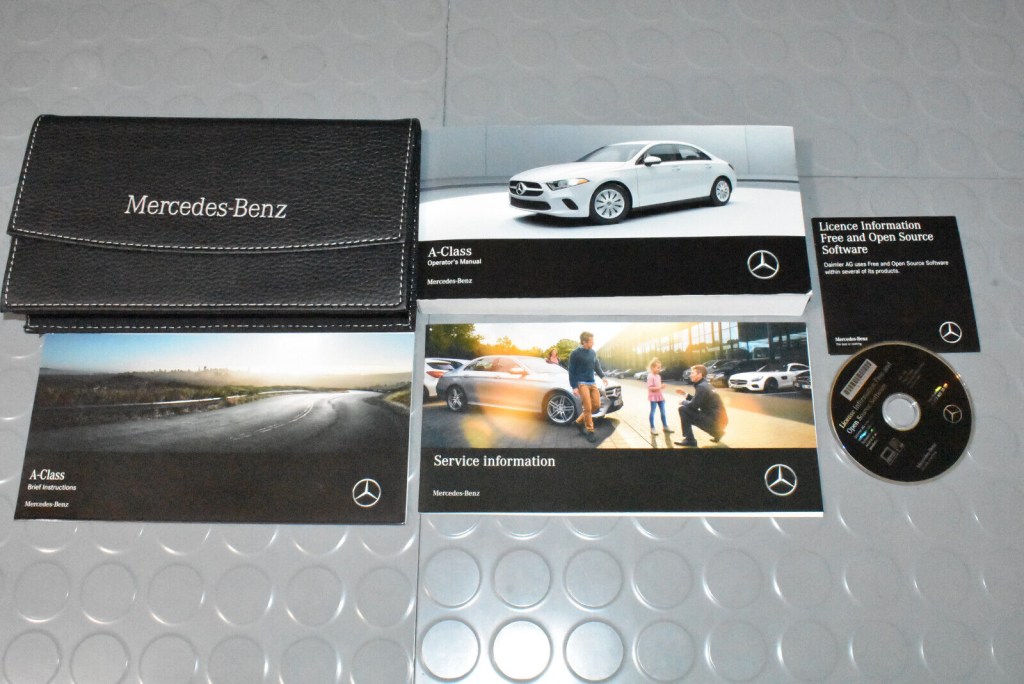 Picture of: Mercedes Benz A A  Class Owners Manual – SET