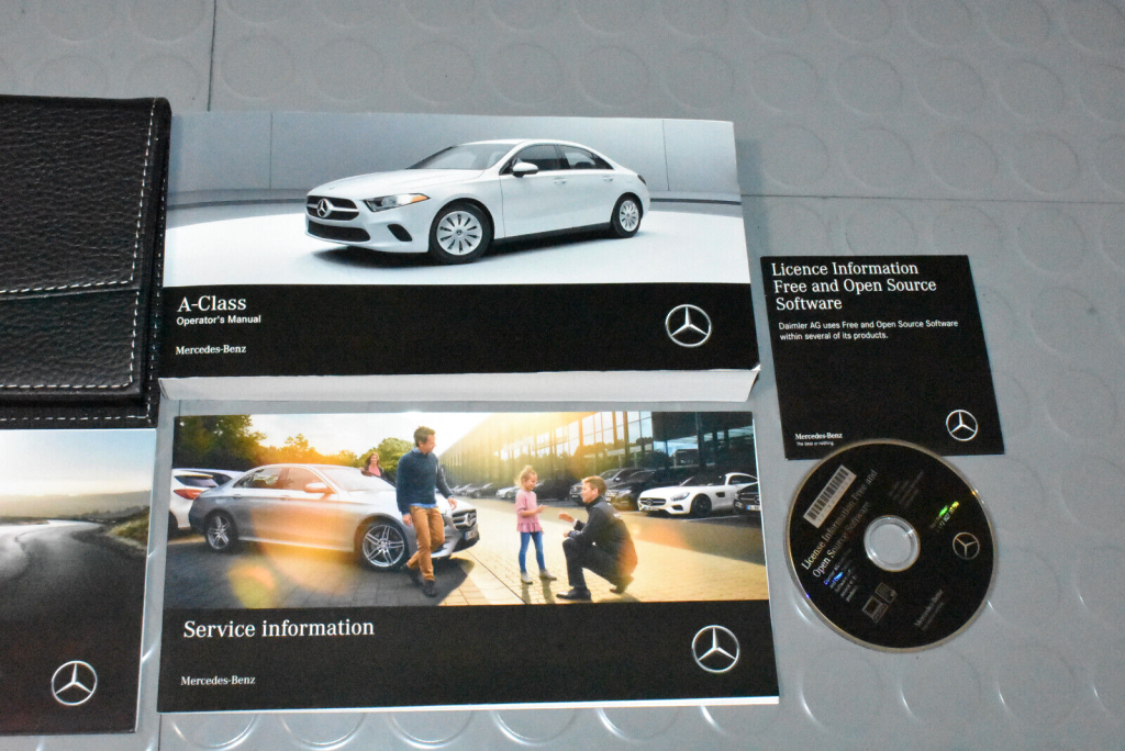 Picture of: Mercedes Benz A A  Class Owners Manual – SET