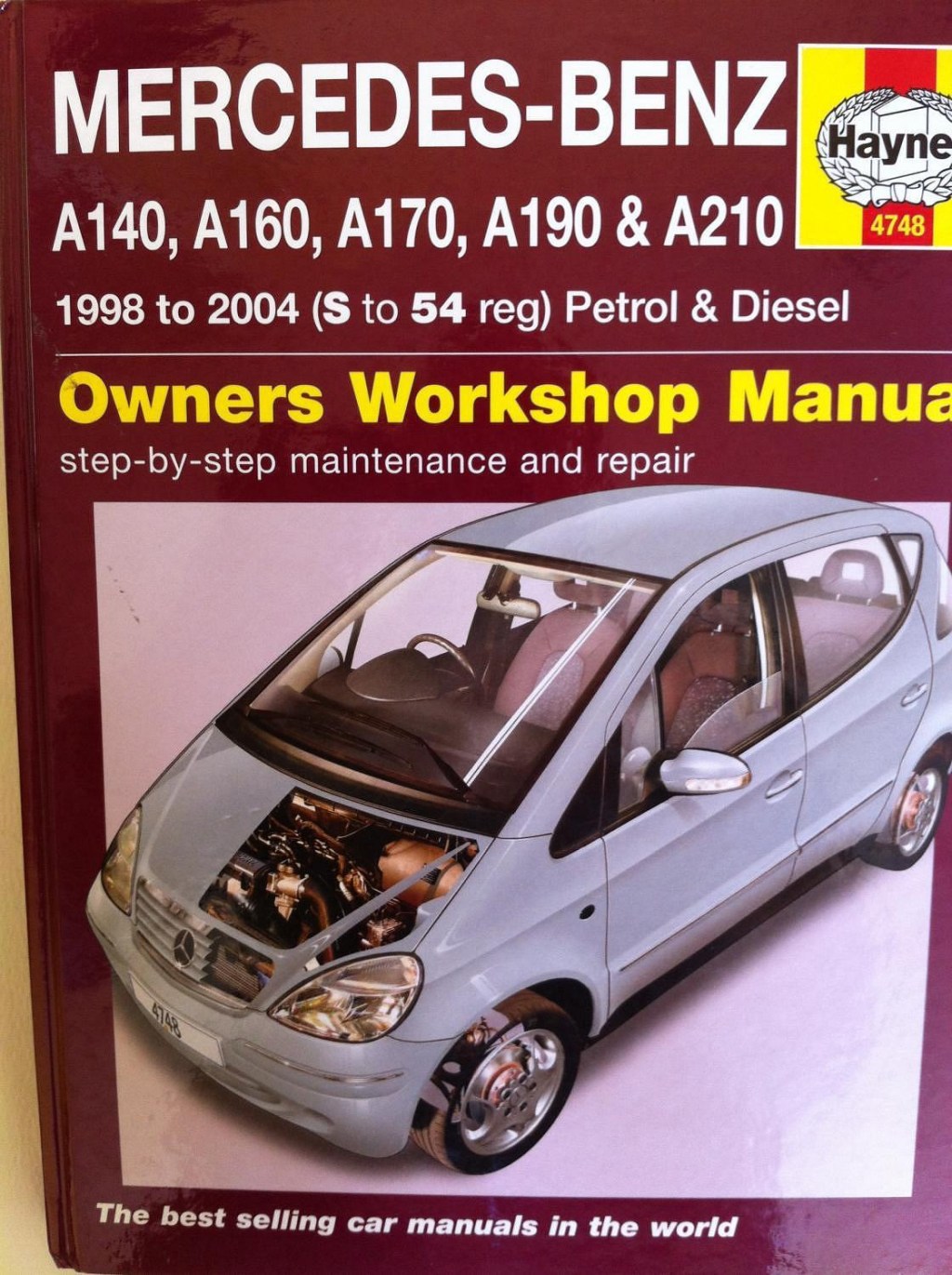 Picture of: MERCEDES-BENZ A-CLASS OWNERS WORKSHOP MANUAL
