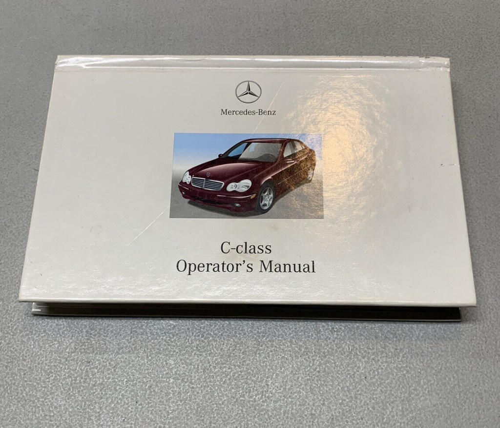 Picture of: Mercedes-Benz  C C Owner’s Manual Book Owners Guide