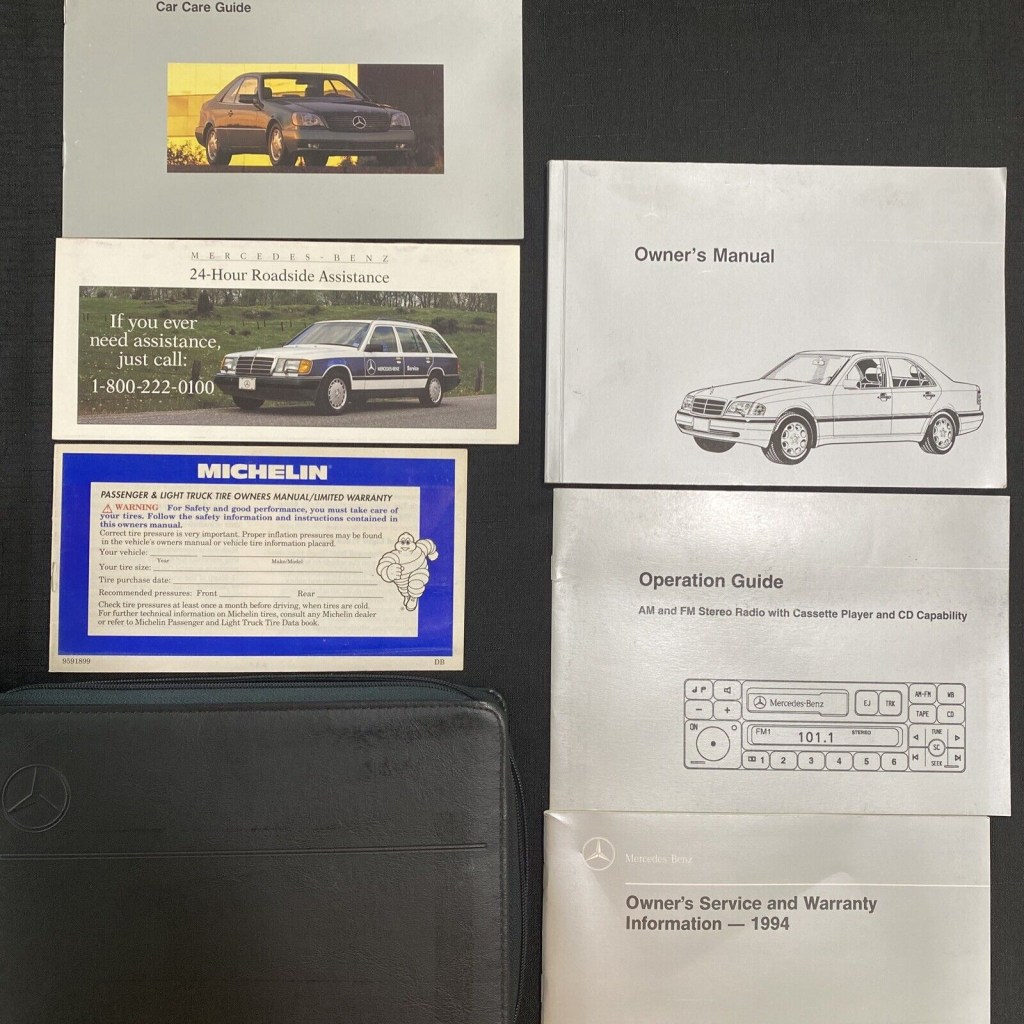 Picture of: Mercedes Benz C/C owners manuals