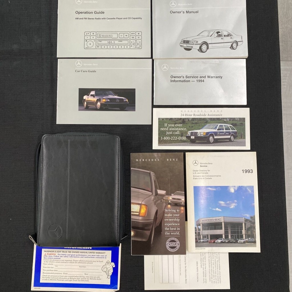 Picture of: Mercedes Benz C/C owners manuals