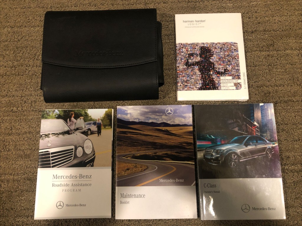Picture of: Mercedes Benz C-Class C Owners Manual With Case OEM