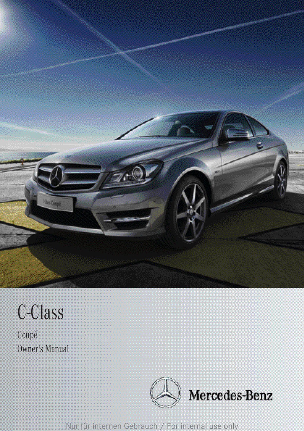 Picture of: Mercedes-Benz C Class Coupe owners manual – OwnersMan