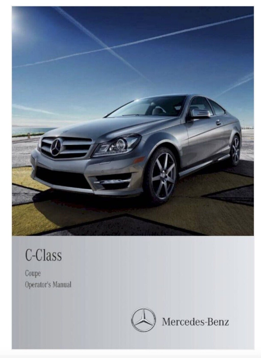 Picture of: MERCEDES- BENZ C-CLASS OWNERS MANUAL OPERATORS USER GUIDE BOOK coupe