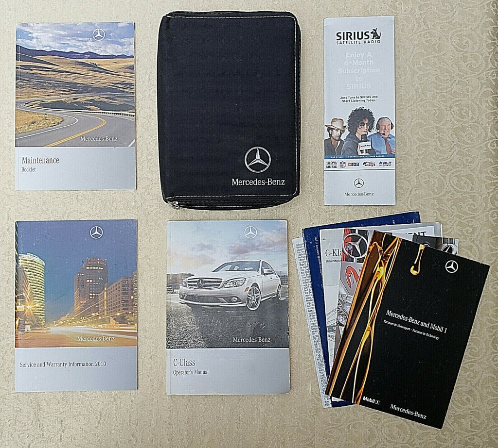 Picture of: Mercedes Benz C Class Owners Manual w/case