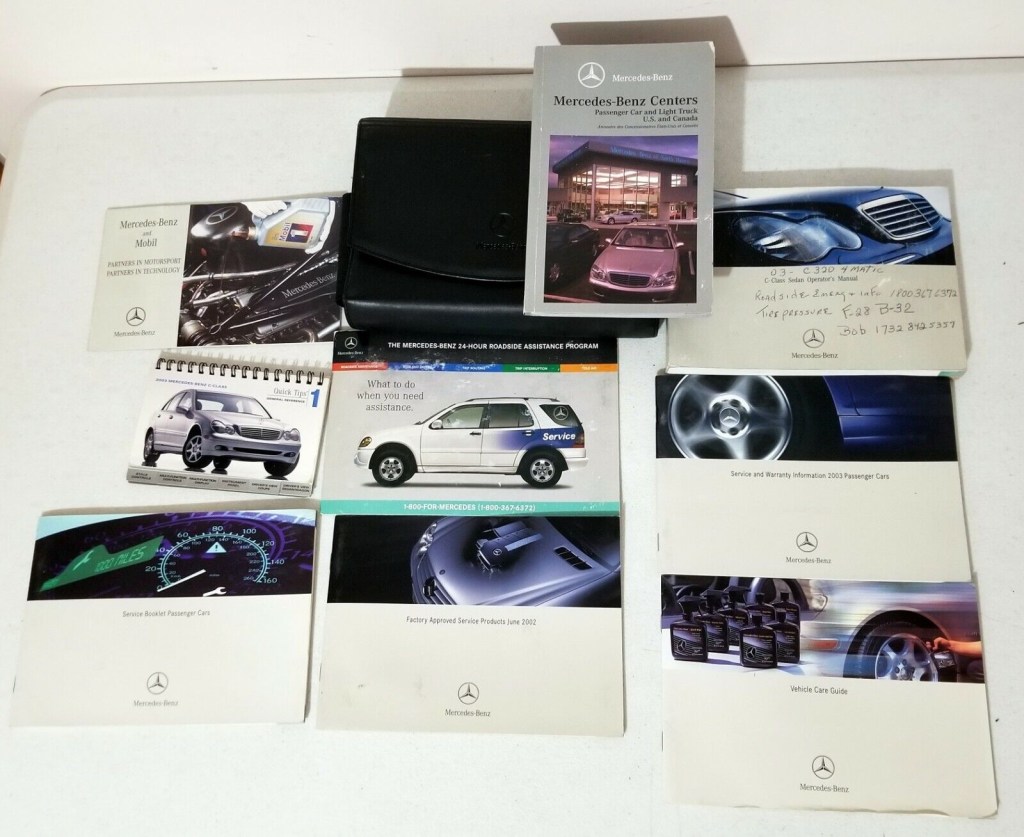 Picture of: Mercedes Benz C-Class Sedan C Kompressor C C C Owners Manual