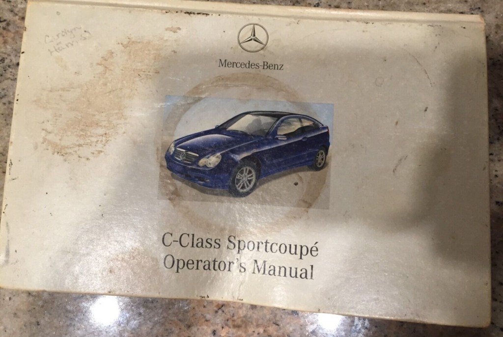 Picture of: Mercedes-Benz  C Kompressor Owner’s Manual Book Owners Guide