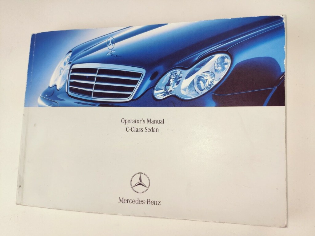 Picture of: MERCEDES-BENZ C  Owners Manual  C