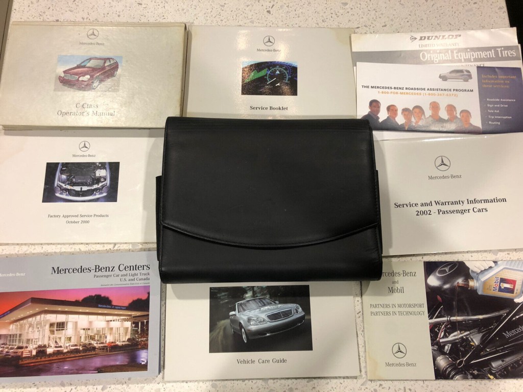 Picture of: MERCEDES BENZ C WAGON OWNERS MANUAL COMPLETE SET MERCEDES C OEM❇️