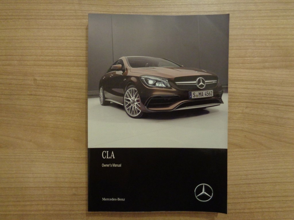 Picture of: Mercedes Benz CLA Class Owners Handbook/Manual –