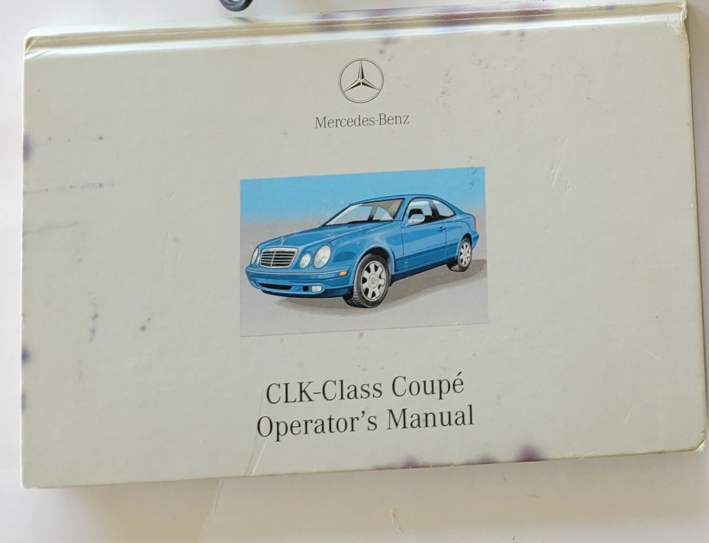 Picture of: Mercedes Benz CLK Class Coupe Operators Manual Owners Manual CLK   eBay