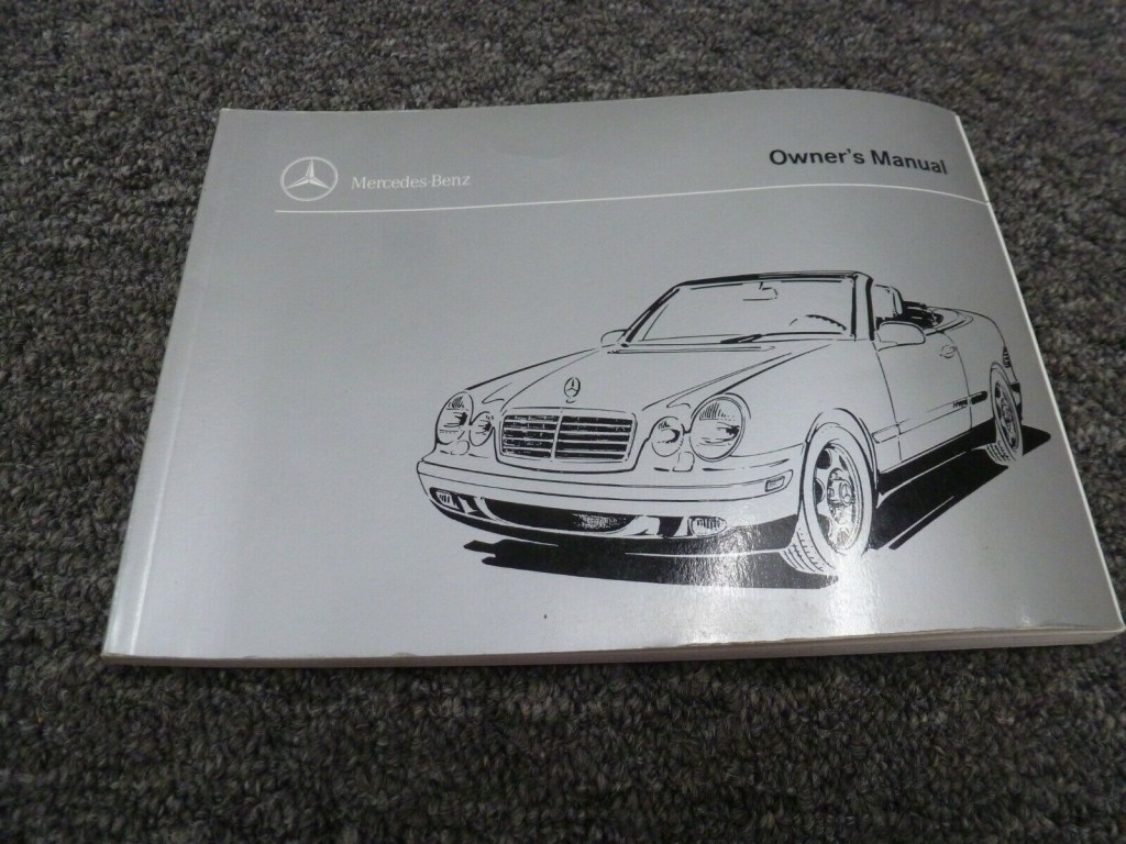 Picture of: Mercedes Benz CLK Convertible Owner Operator Manual User Guide