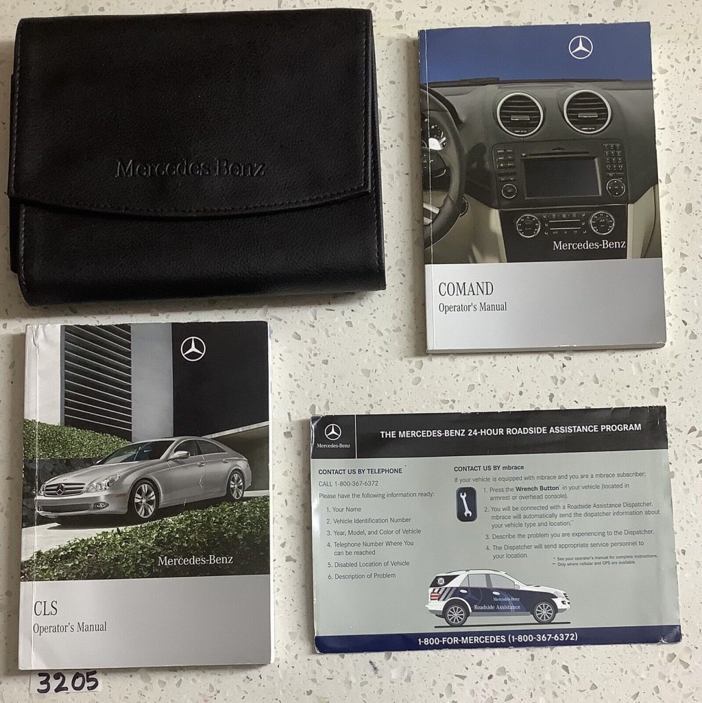 Picture of: MERCEDES-BENZ CLS-CLASS OWNERS MANUAL OPERATORS USER GUIDE