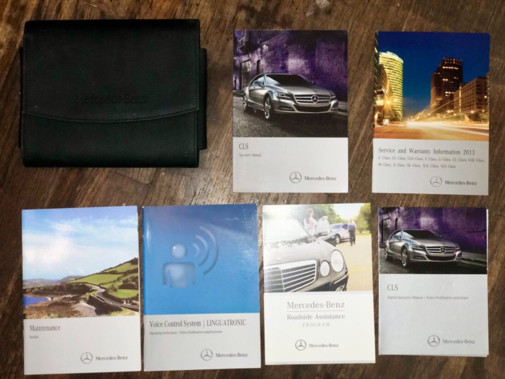 Picture of: Mercedes Benz CLS   CLS CLS AMG Owners Manual Owner’s Manual  Set