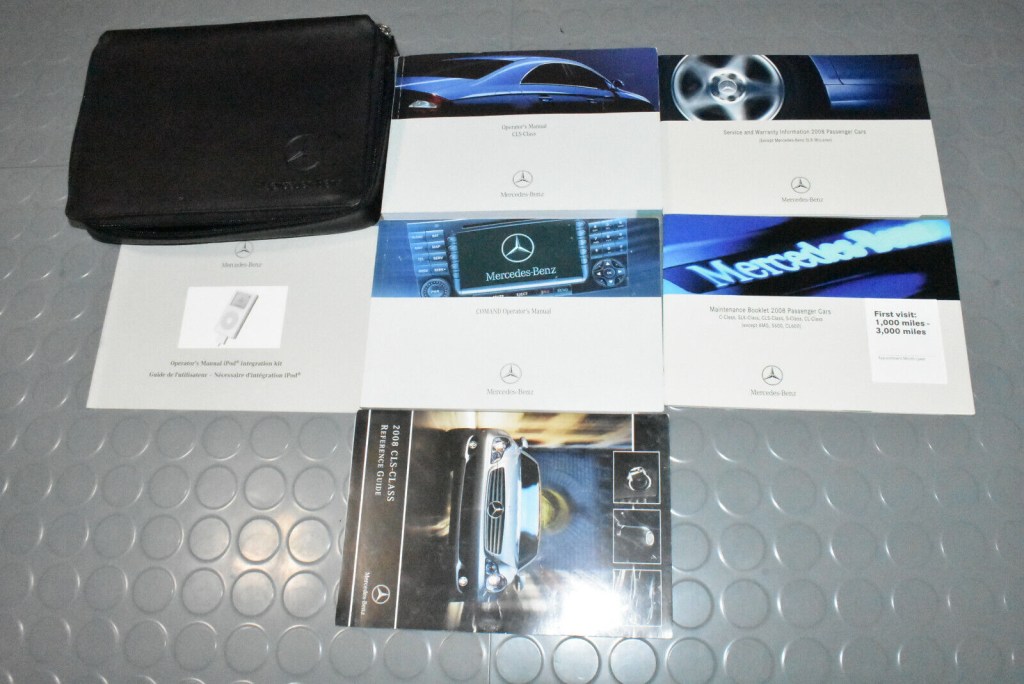 Picture of: Mercedes Benz CLS CLS CLS  Class Owners Manual – SET!!