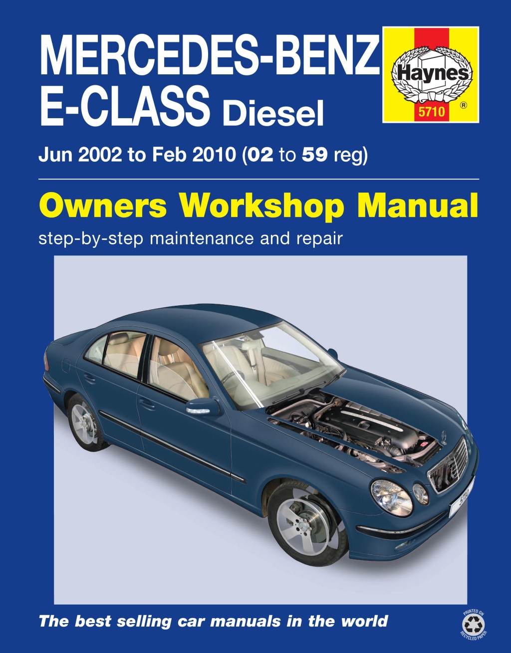 Picture of: Mercedes-Benz E-Class Diesel ( to ) Haynes Repair Manual