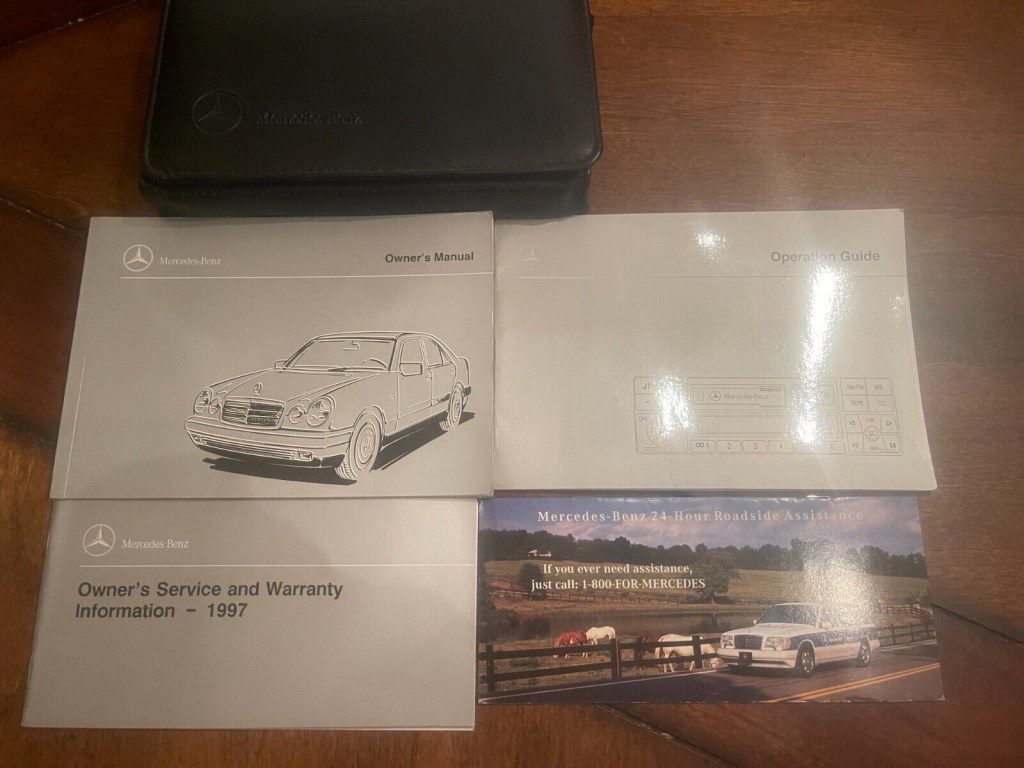Picture of: Mercedes Benz E E E E Class Owners Manual – SET