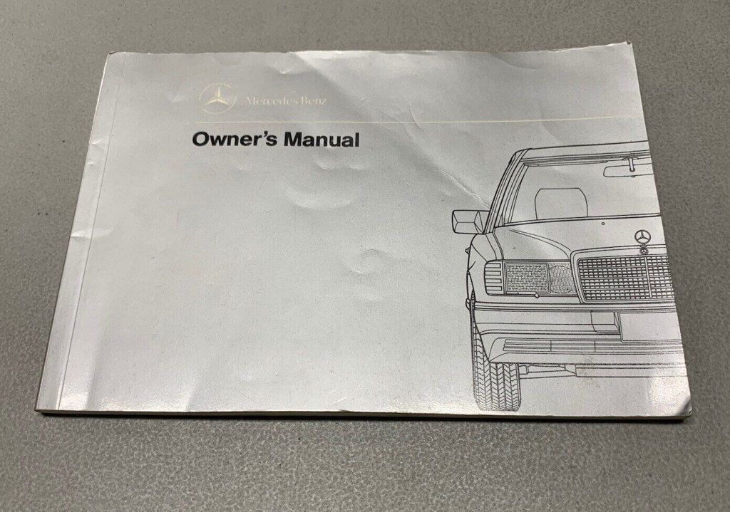 Picture of: Mercedes-Benz   E Owner’s Manual Book Owners Guide
