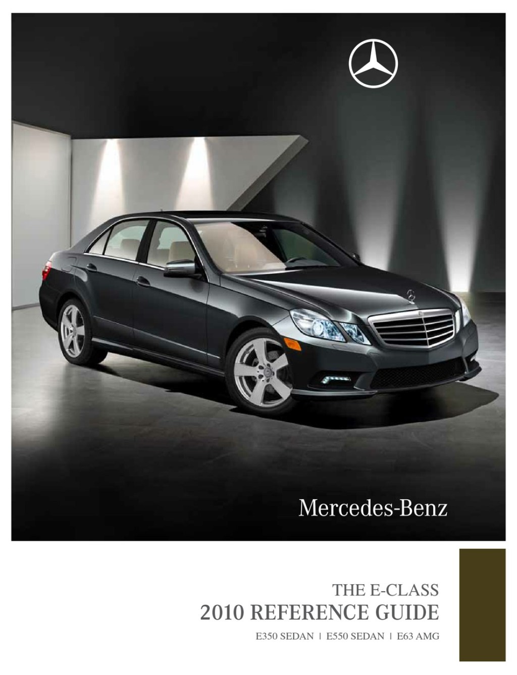 Picture of: MERCEDES-BENZ E SEDAN  REFERENCE MANUAL Pdf Download