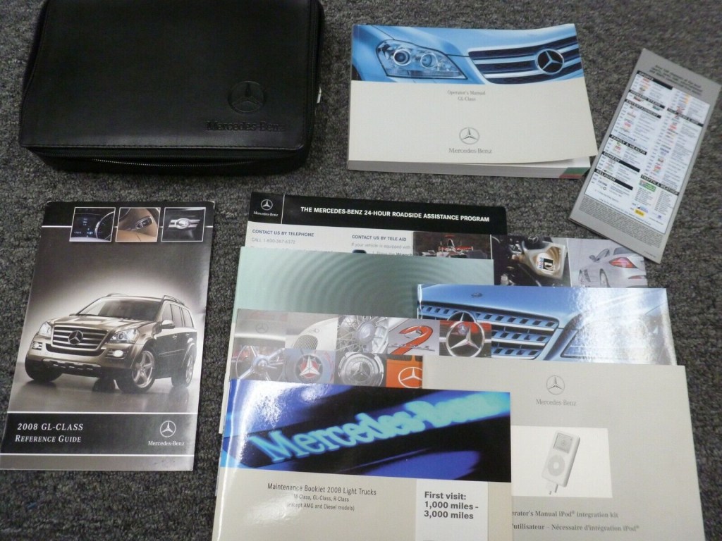 Picture of: Mercedes Benz GL GL GL Matic Owner Operator Manual User  Guide Set  eBay