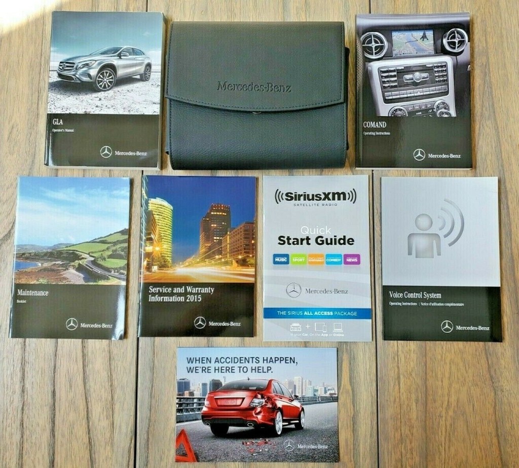 Picture of: Mercedes Benz GLA Class GL GLA  AMG Owners Manual Set w/ COMAND  Nav