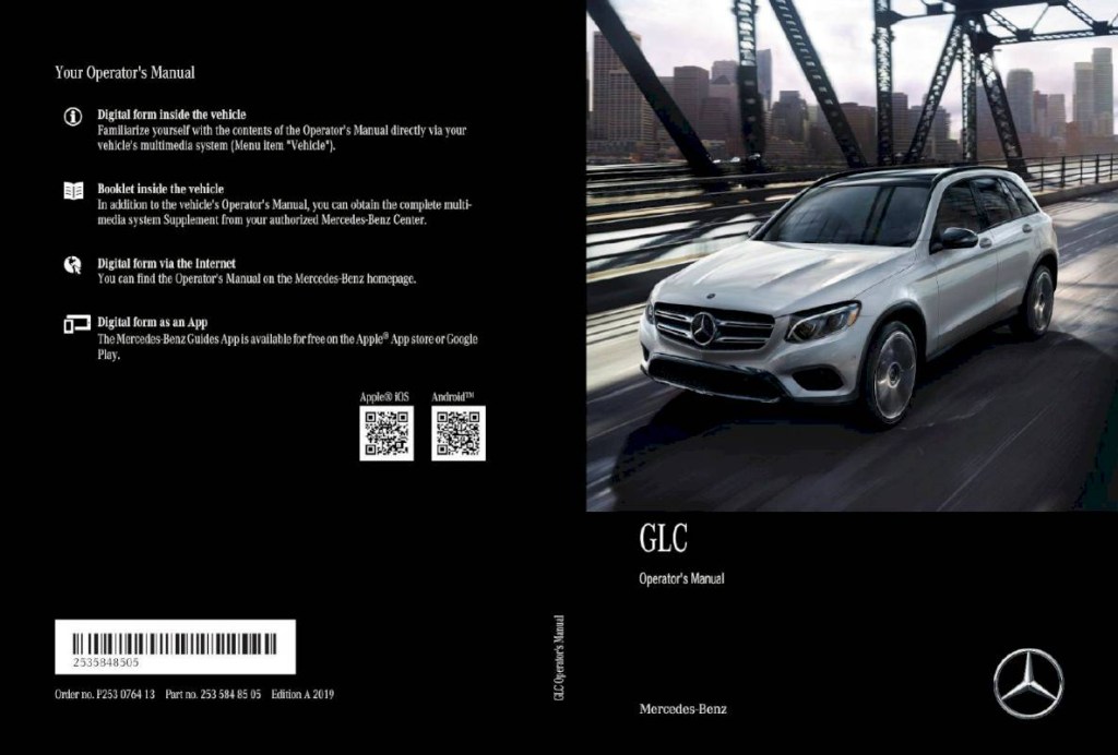 Picture of: Mercedes-Benz GLC SUV – Owner’s Manual –  Pages – PDF