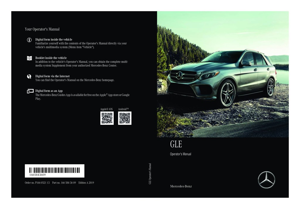 Picture of: Mercedes-Benz GLE owners manual – OwnersMan