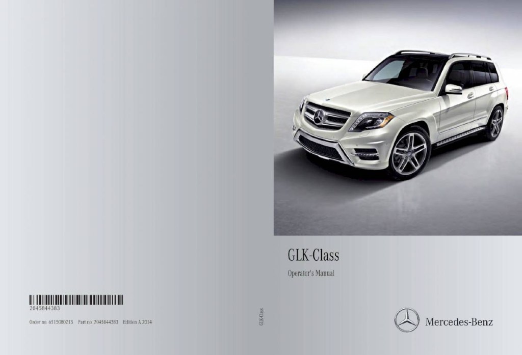 Picture of: Mercedes-Benz GLK SUV – Owner’s Manual –  Pages – PDF