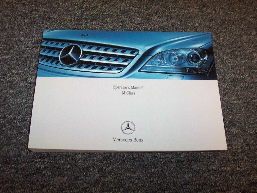 Picture of: Mercedes Benz ML ML M-Class Owner Owner’s Operator Manual .L