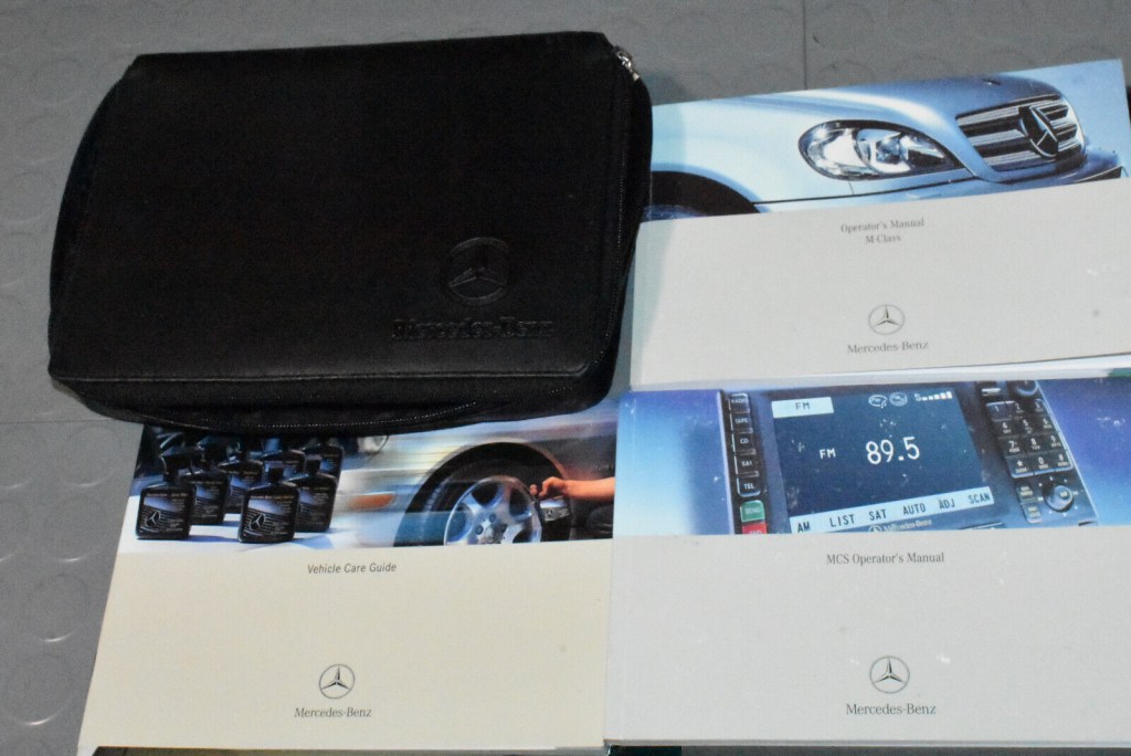 Picture of: Mercedes Benz ML ML Owners Manual SET  eBay