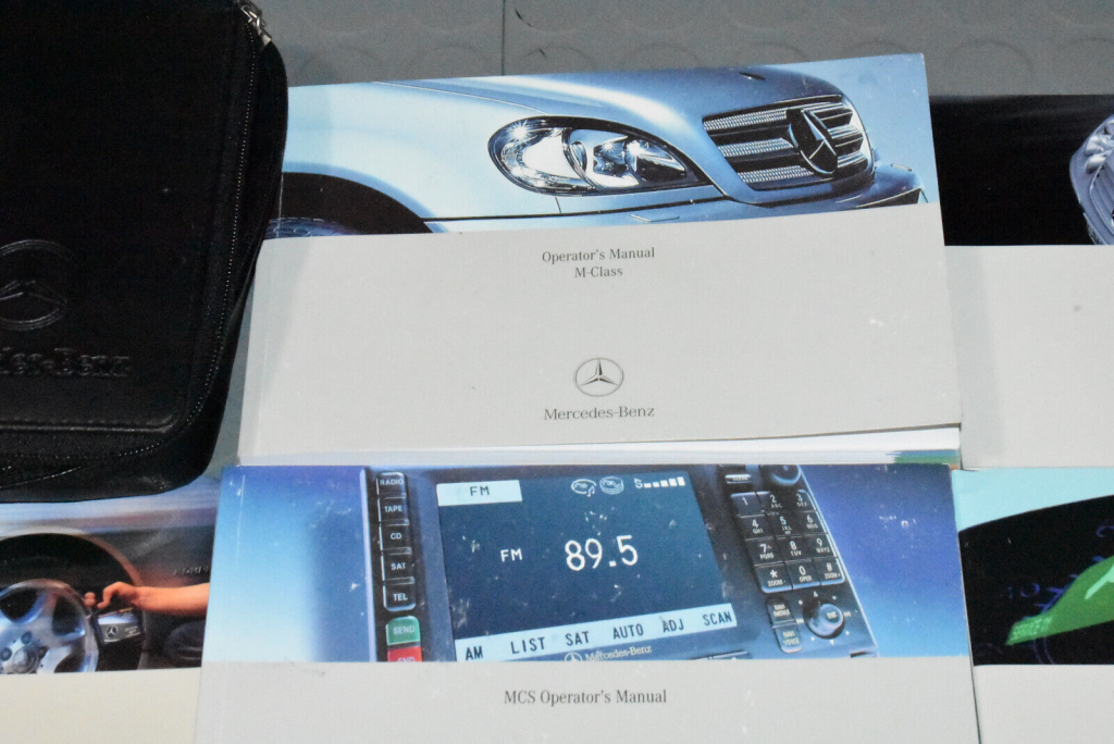 Picture of: Mercedes Benz ML ML Owners Manual SET  eBay