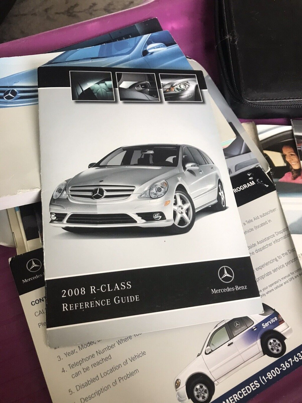Picture of: Mercedes-Benz R-Class Owners Manual With Case And Nav OEM Free Shipping