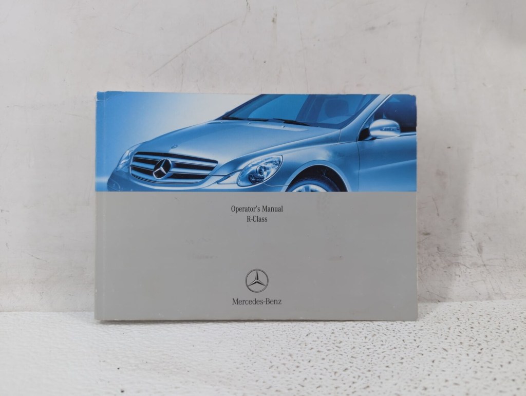 Picture of: Mercedes-benz R Owners Manual Book Guide CRLUF
