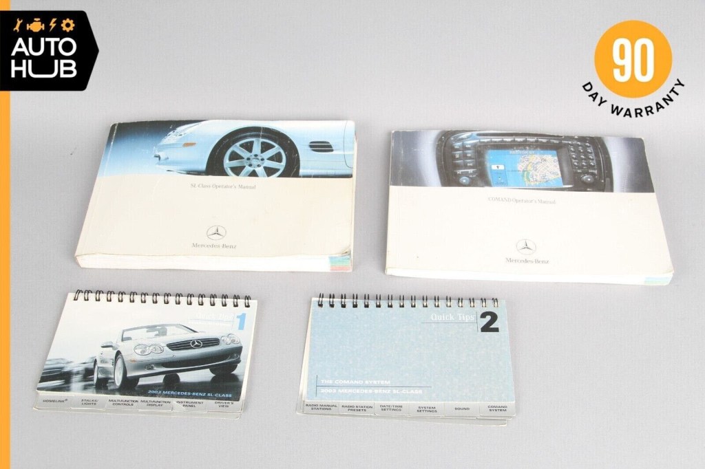 Picture of: Mercedes-Benz R SL Owner’s Operator Maintenance Manual Book OEM