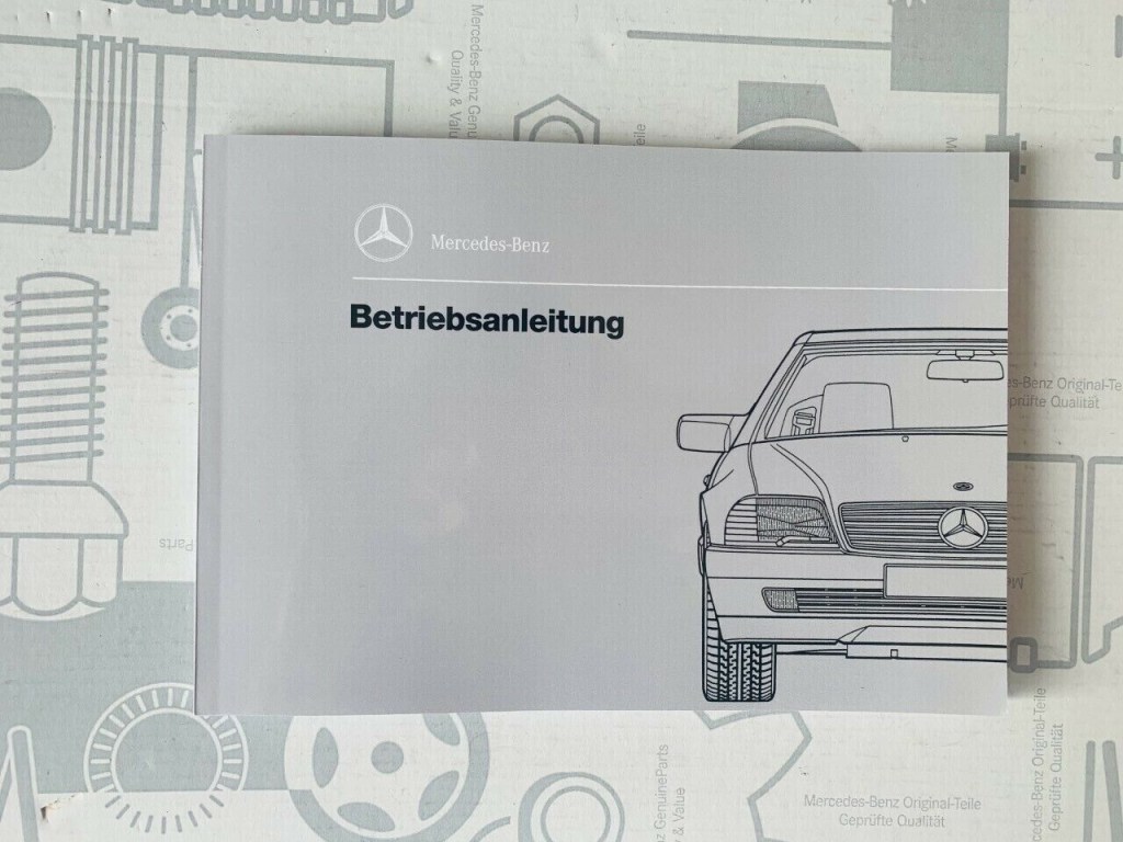 Picture of: Mercedes-Benz R SL SL- SL Owner’s Manual A5843896 Genuine