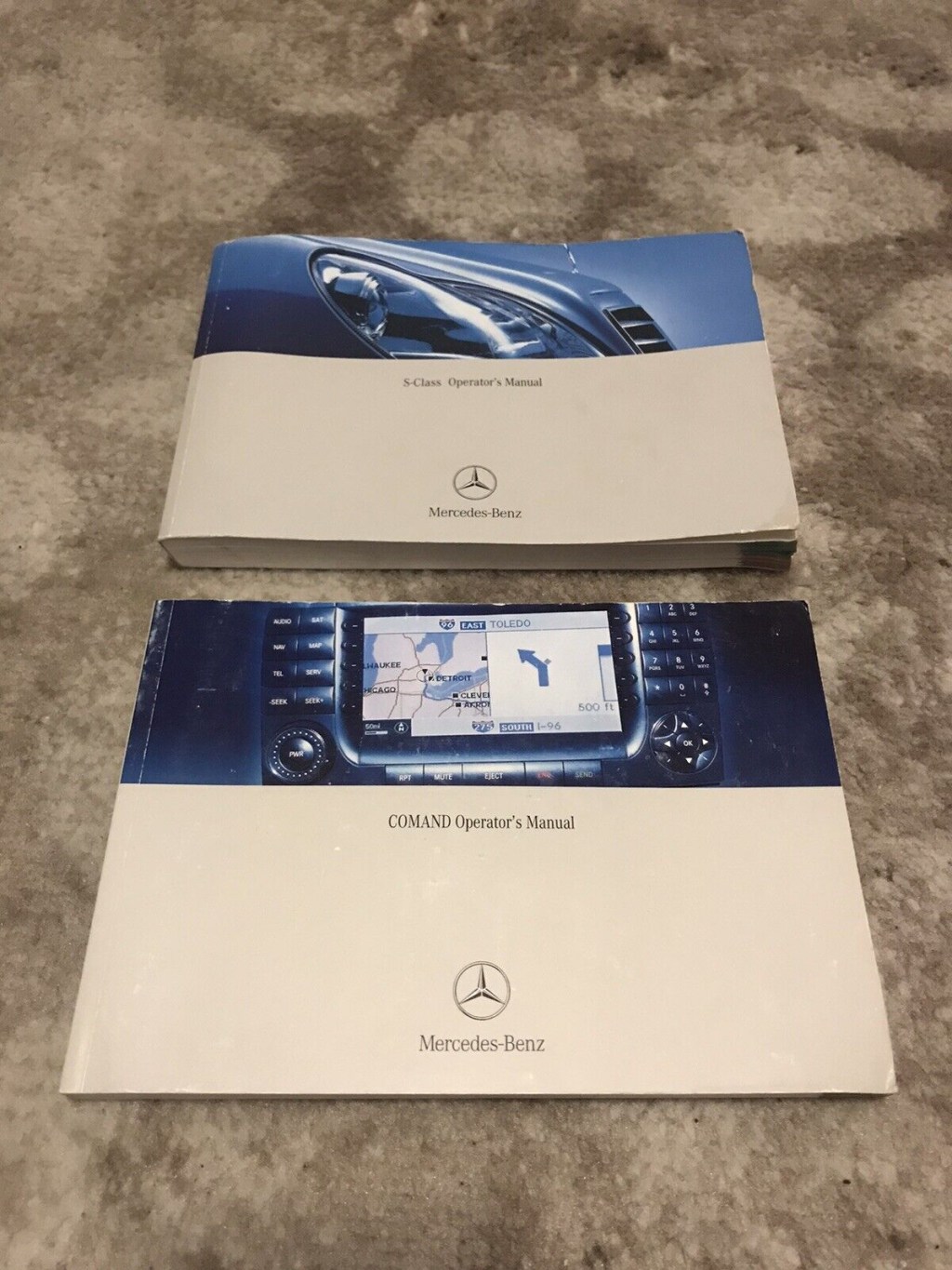 Picture of: Mercedes Benz S Class Owners Manual With Navigation OEM Free Shipping