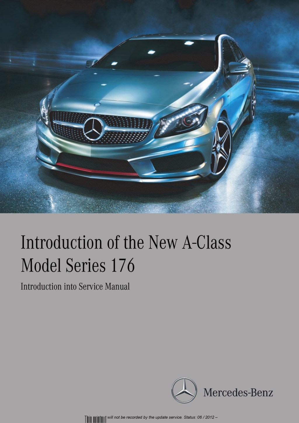 Picture of: MERCEDES-BENZ SERIES  INTRODUCTION INTO SERVICE MANUAL Pdf