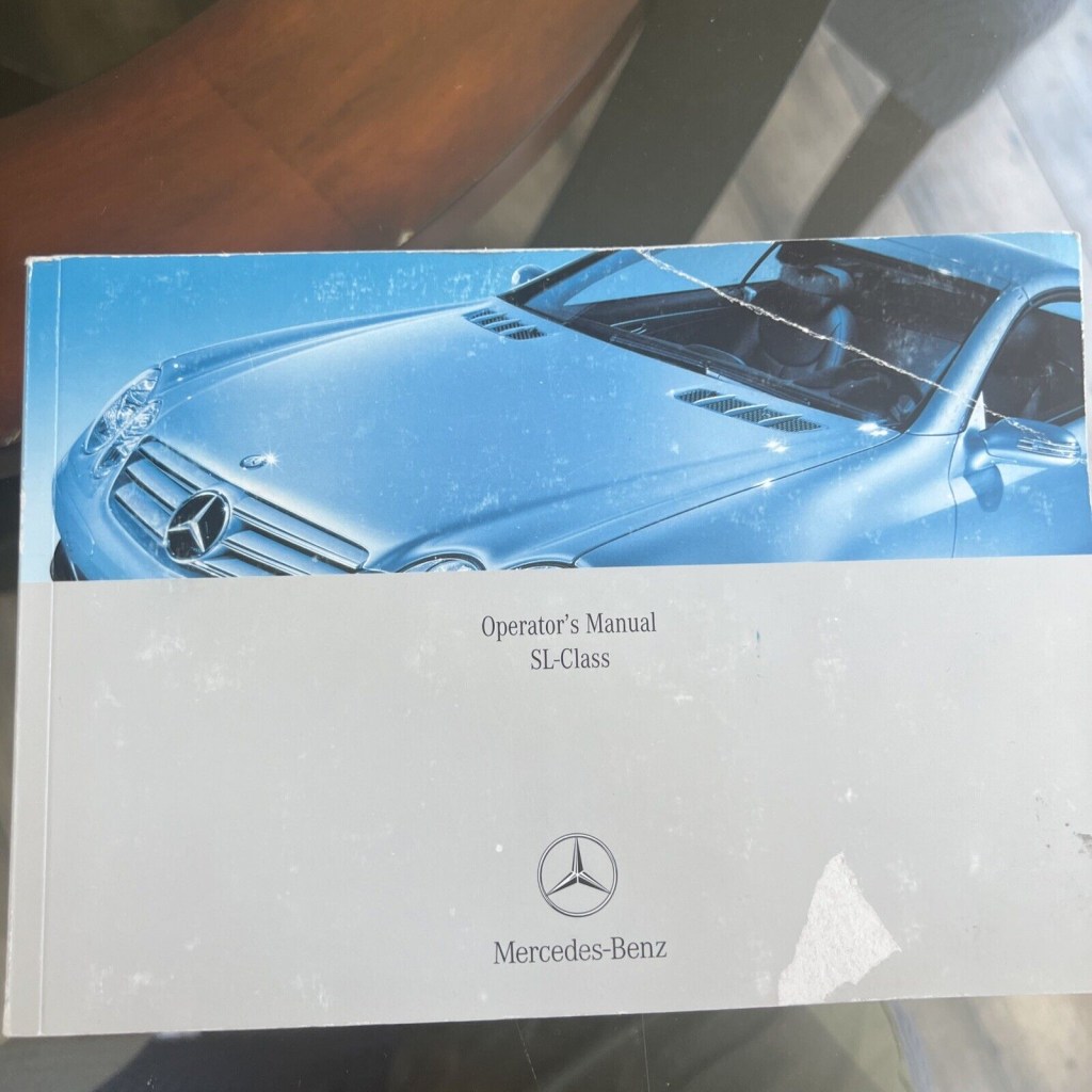 Picture of: Mercedes Benz SL SL SL SL SL     Owners Manual