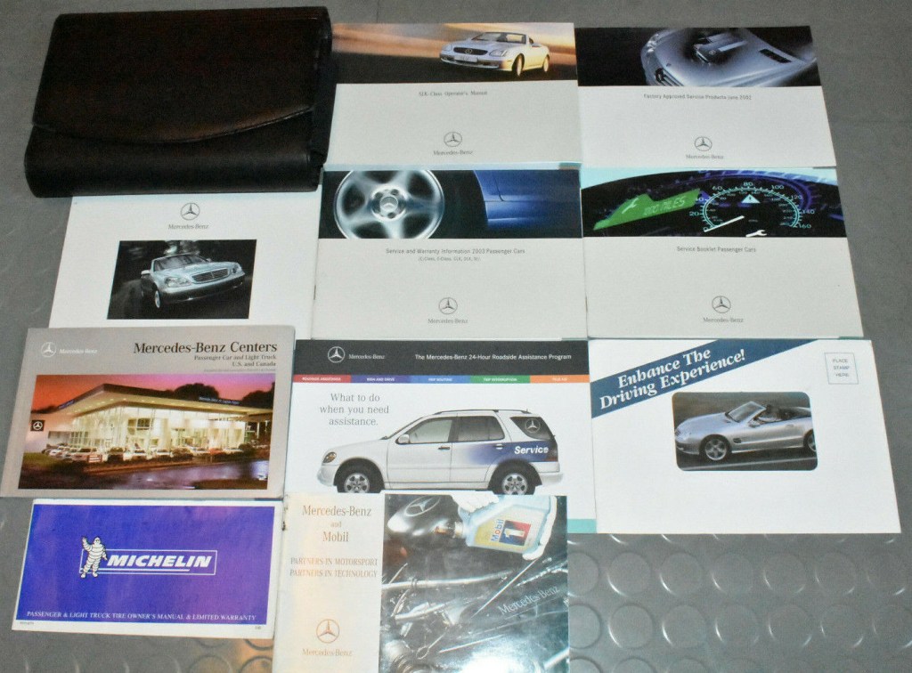 Picture of: Mercedes Benz SLK SLK SLK  Owners Manual  eBay