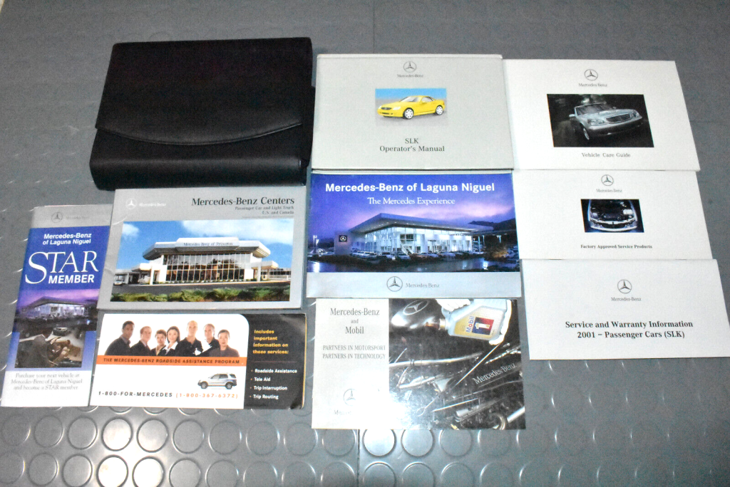 Picture of: Mercedes Benz SLK SLK SLK  Owners Manual – SET  eBay