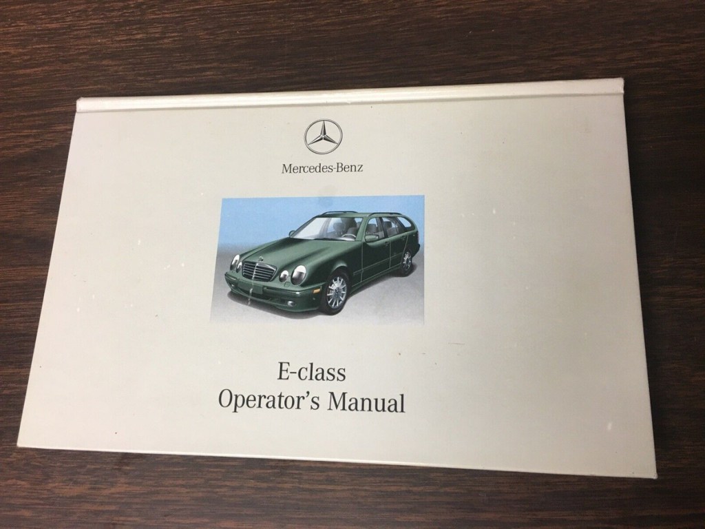 Picture of: Mercedes-Benz W E Station wagon Touring Owner’s Manual  Book