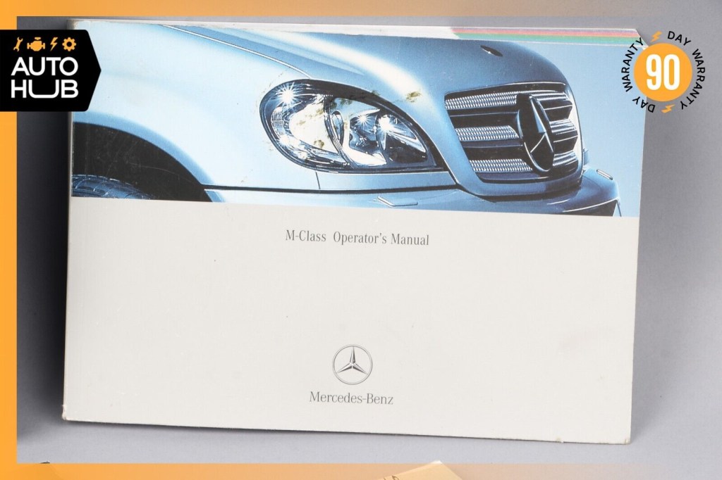 Picture of: Mercedes-Benz W ML Owner’s Manual Book Assembly OEM  eBay